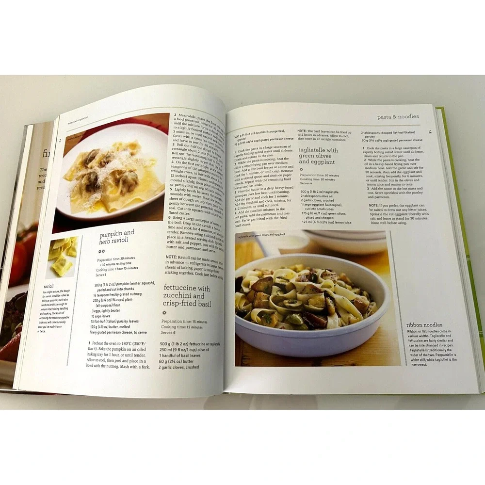 Lot of 3 Vegetarian Cookbooks, Essentials, 5 Ingredient Gourmet, Inspired  VGUC